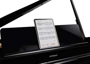 Roland GP6 Digital Grand Piano; Polished Ebony Value Package