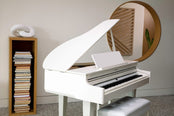 Roland GP6 Digital Grand Piano; Polished White Value Package