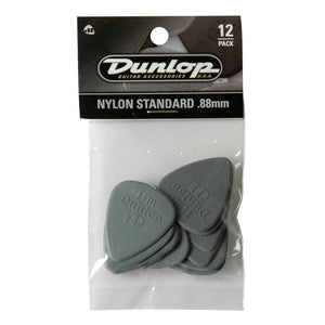 Jim Dunlop NYLON Plectrums .88MM 12 Pack