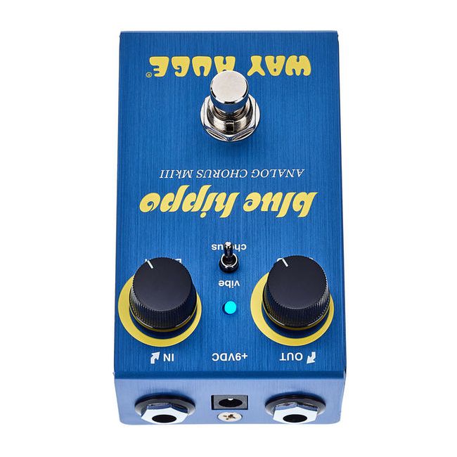 Way Huge Smalls Blue Hippo Analog Chorus Guitar Effects Pedal