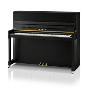 Kawai E300 Upright Piano; Satin Black