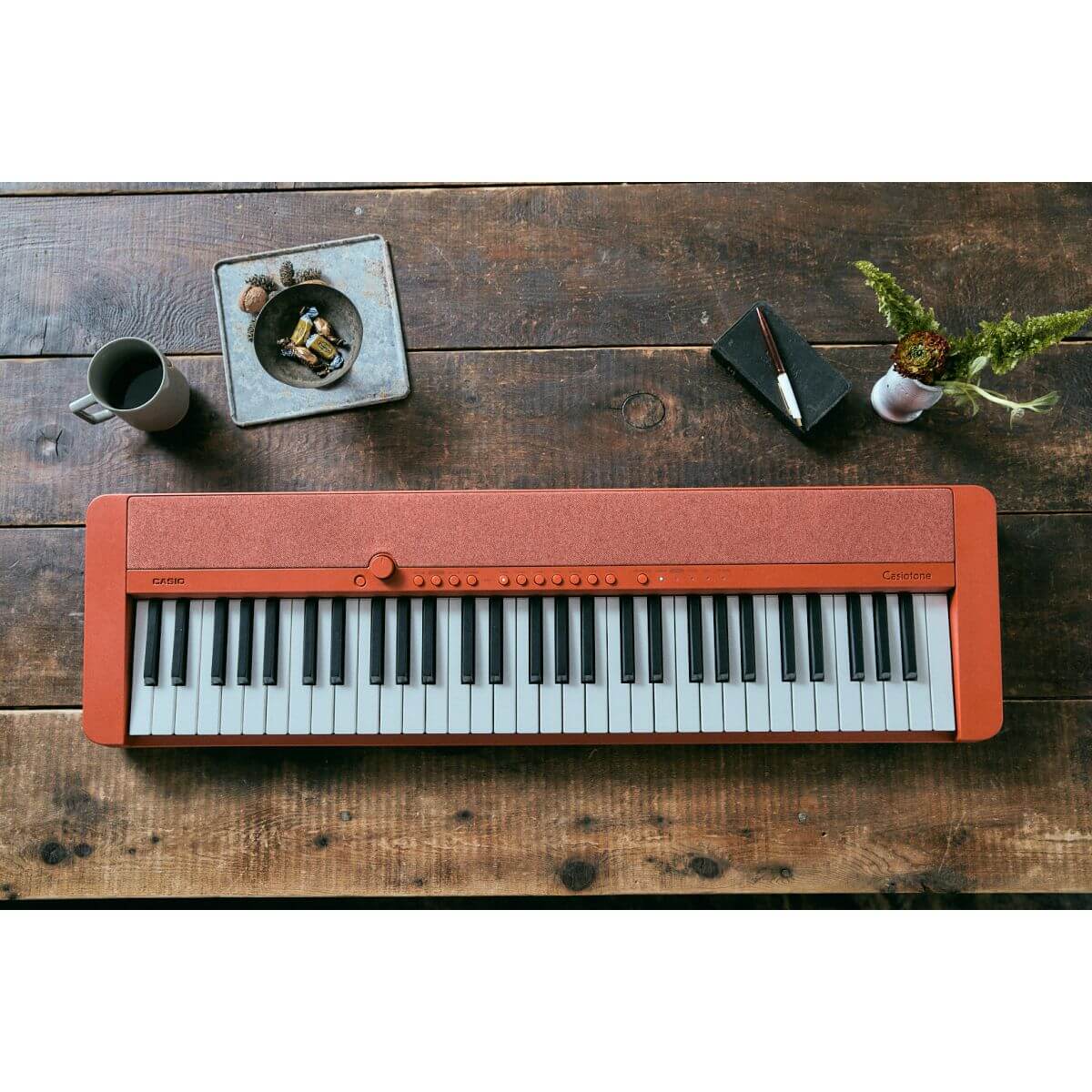 Casio CT-S1 Digital Piano; Red Value Package | Bonners Music