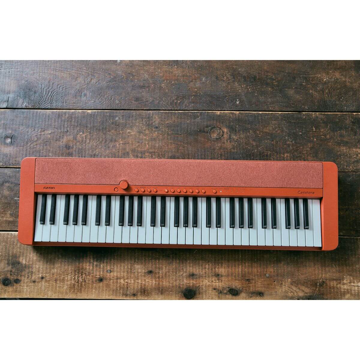 Casio CT-S1 Portable Piano Keyboard; Red | Bonners Music
