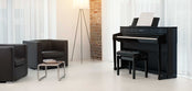 Kawai CA701 Digital Piano Concert Package; Polished Ebony