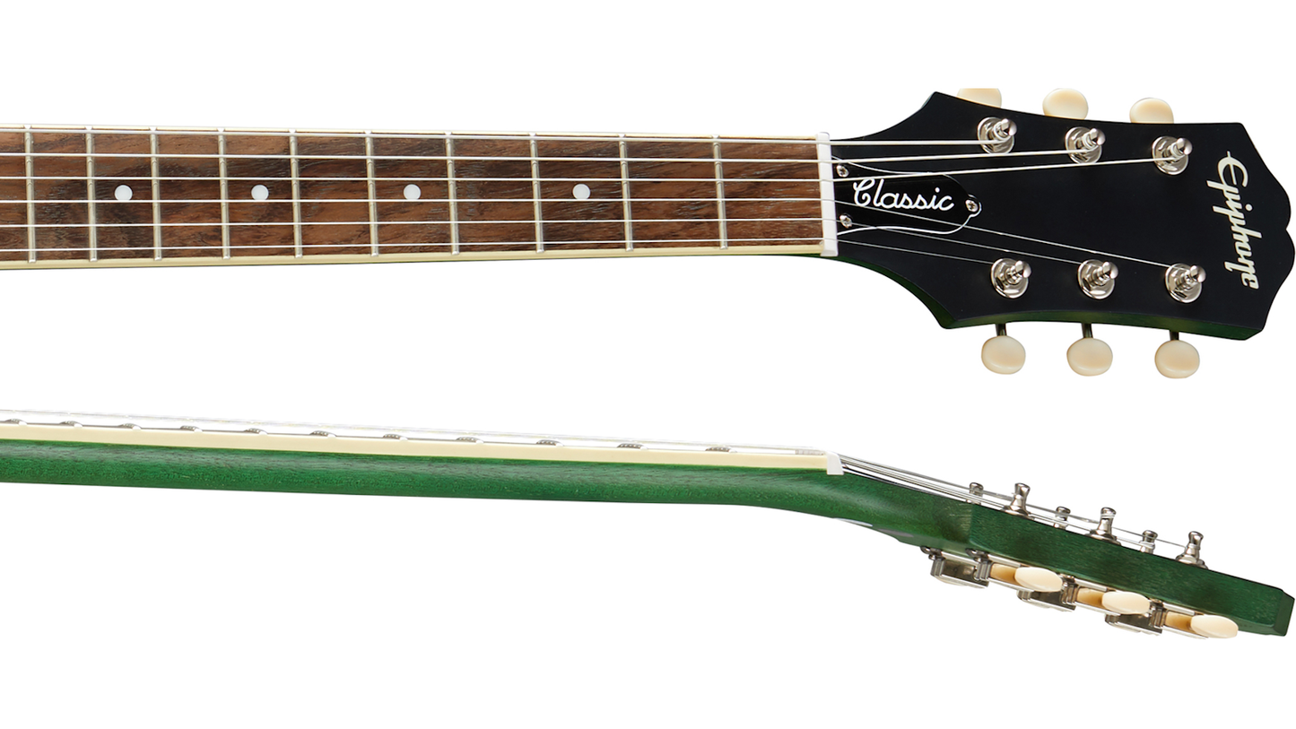 Epiphone Modern SG Collection SG Classic Worn P90 Worn Inverness Green Guitar