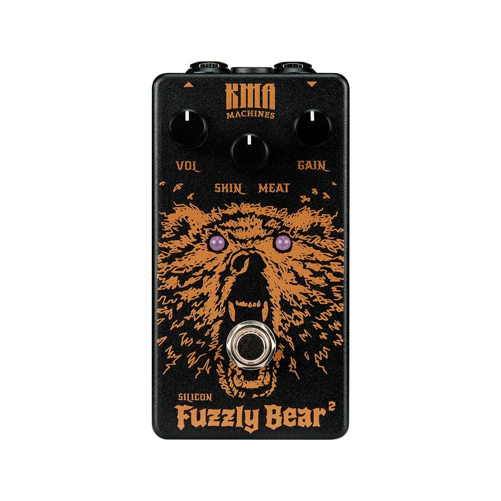 KMA Machines Fuzzly Bear 2 Silicone Guitar Fuzz Pedal
