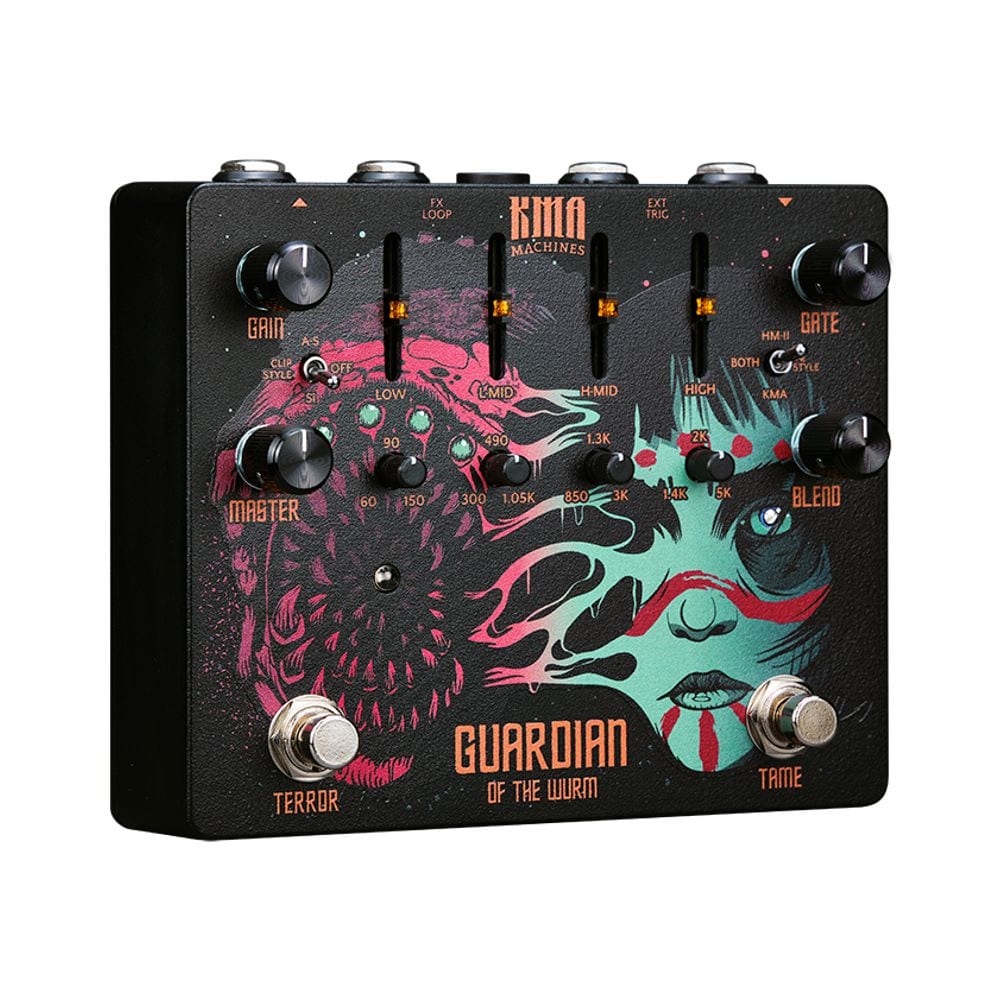 KMA Machines Guardian Of The Wurm Distortion Guitar Effects Pedal