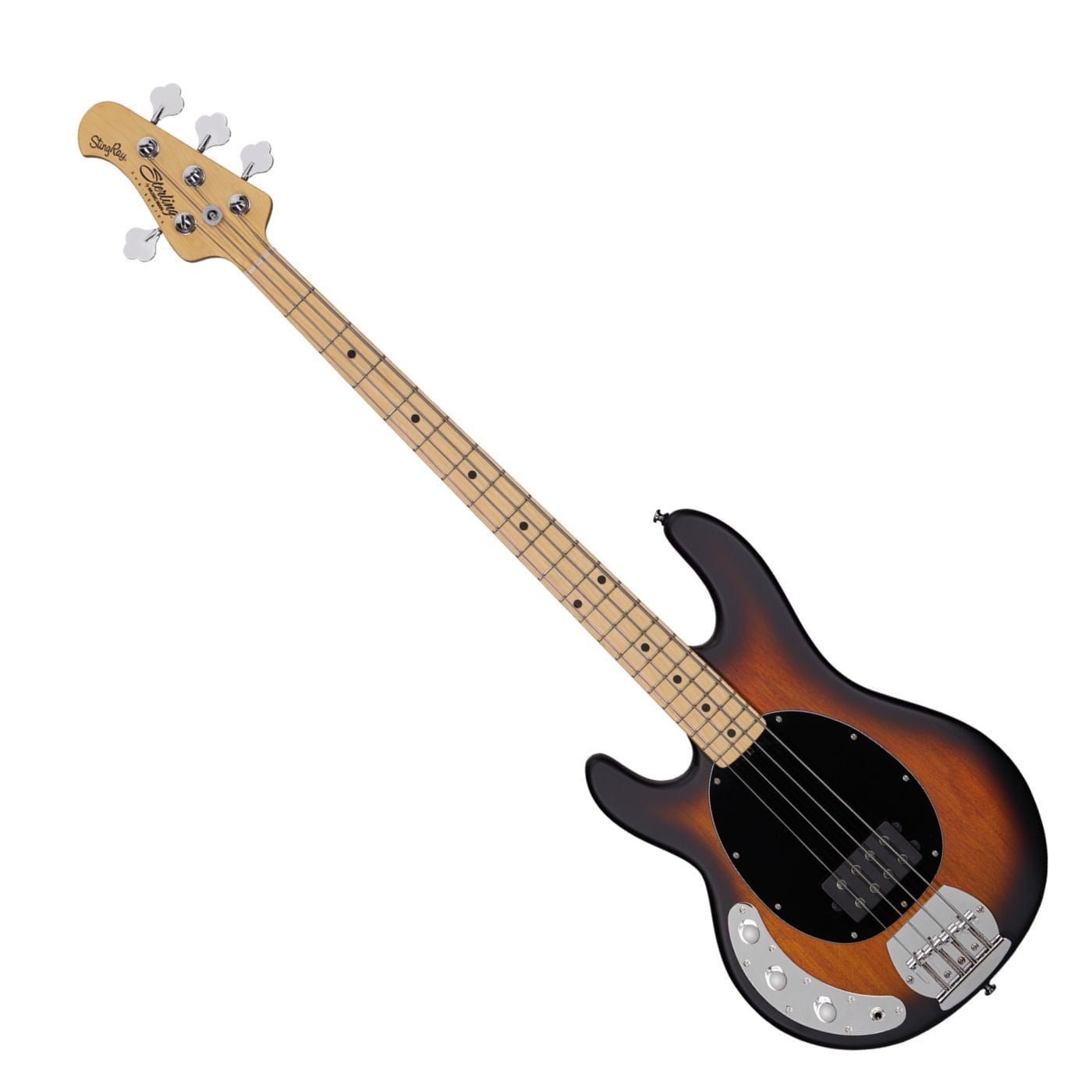 Sterling By Music Man Stingray RAY4 Left Hand Vintage Sunburst