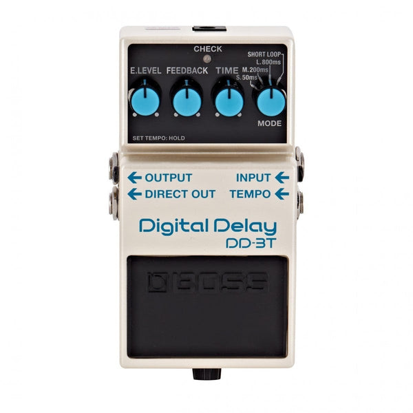 Boss DD-3T Digital Delay With Tap Tempo Pedal