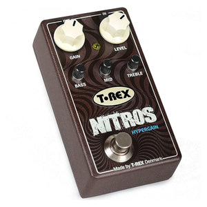 T REX Nitros Hypergain Distortion Guitar Pedal
