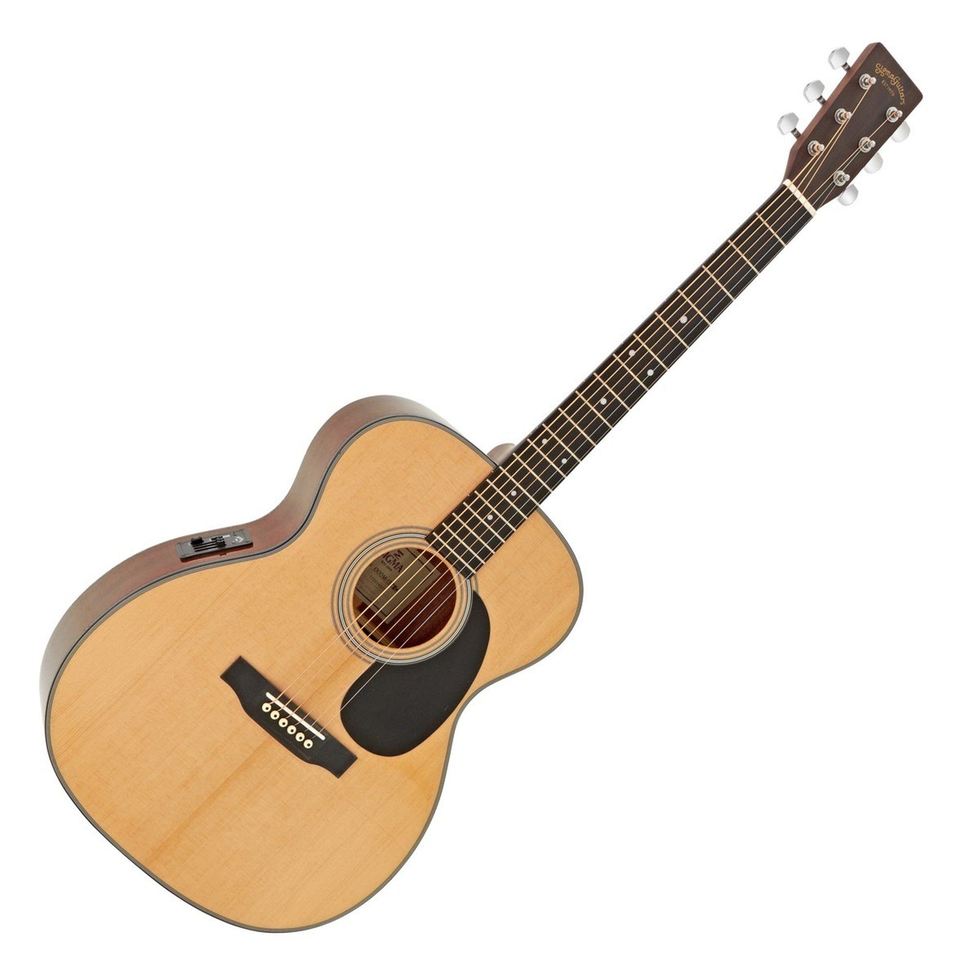 Sigma 1 Series 000M-1E Electro Acoustic Guitar | Bonners Music
