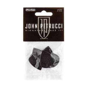 Jim Dunlop John Petrucci Jazz III Plectrums Black 1.5mm 6 Pack