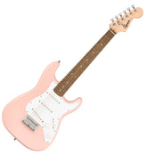 Squier Mini Strat Laurel Shell Pink Guitar