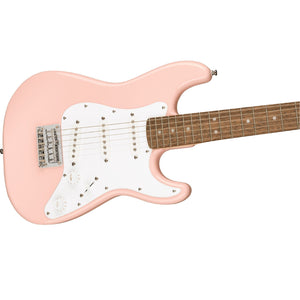 Squier Mini Strat Laurel Shell Pink Guitar