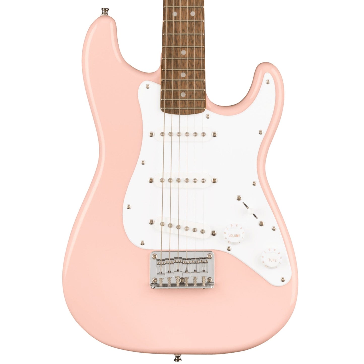 Squier Mini Strat Laurel Shell Pink Guitar
