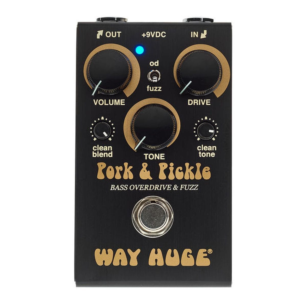 Way Huge Smalls Pork and Pickle Overdrive & Fuzz Guitar Effects Pedal
