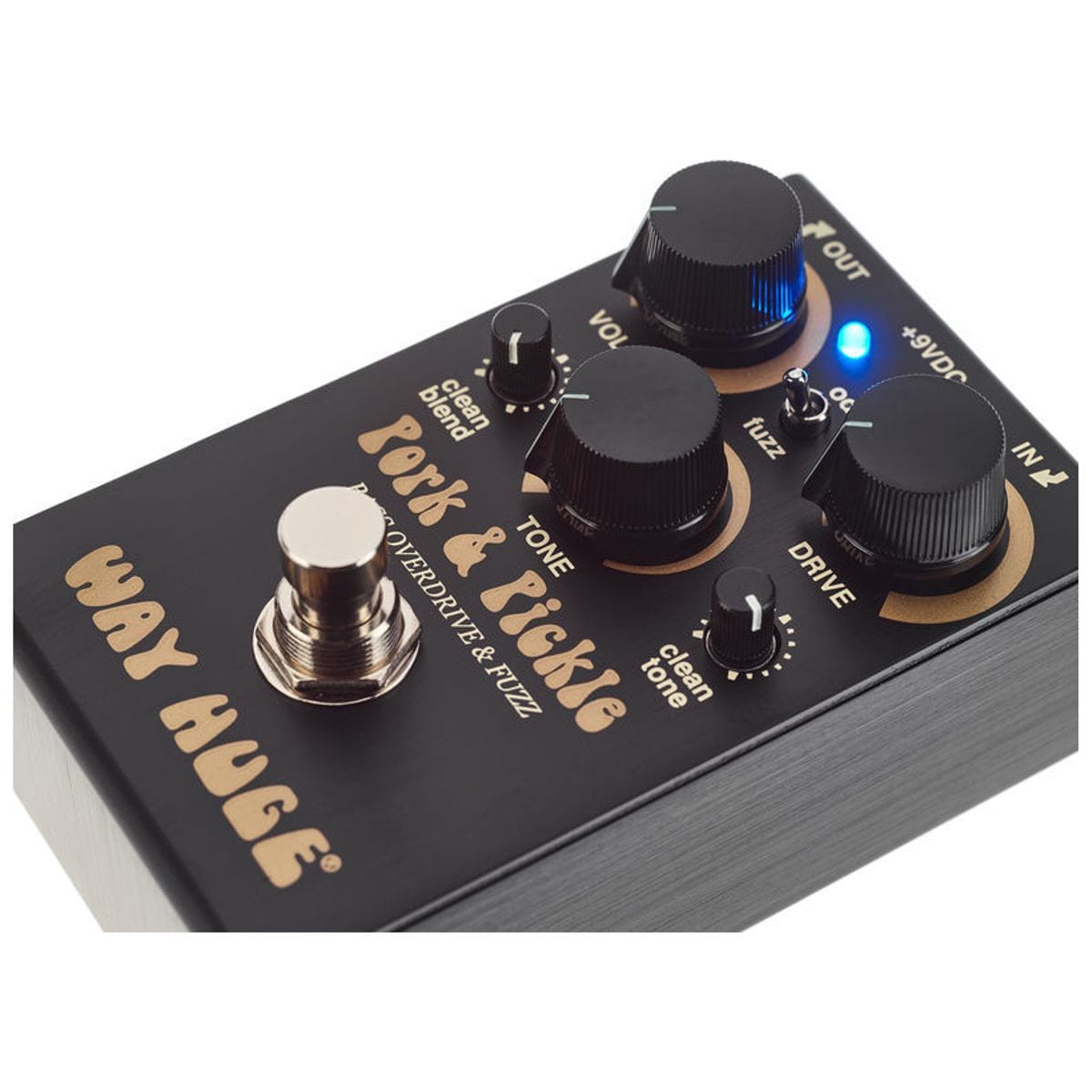Way Huge Smalls Pork and Pickle Overdrive & Fuzz Guitar Effects Pedal