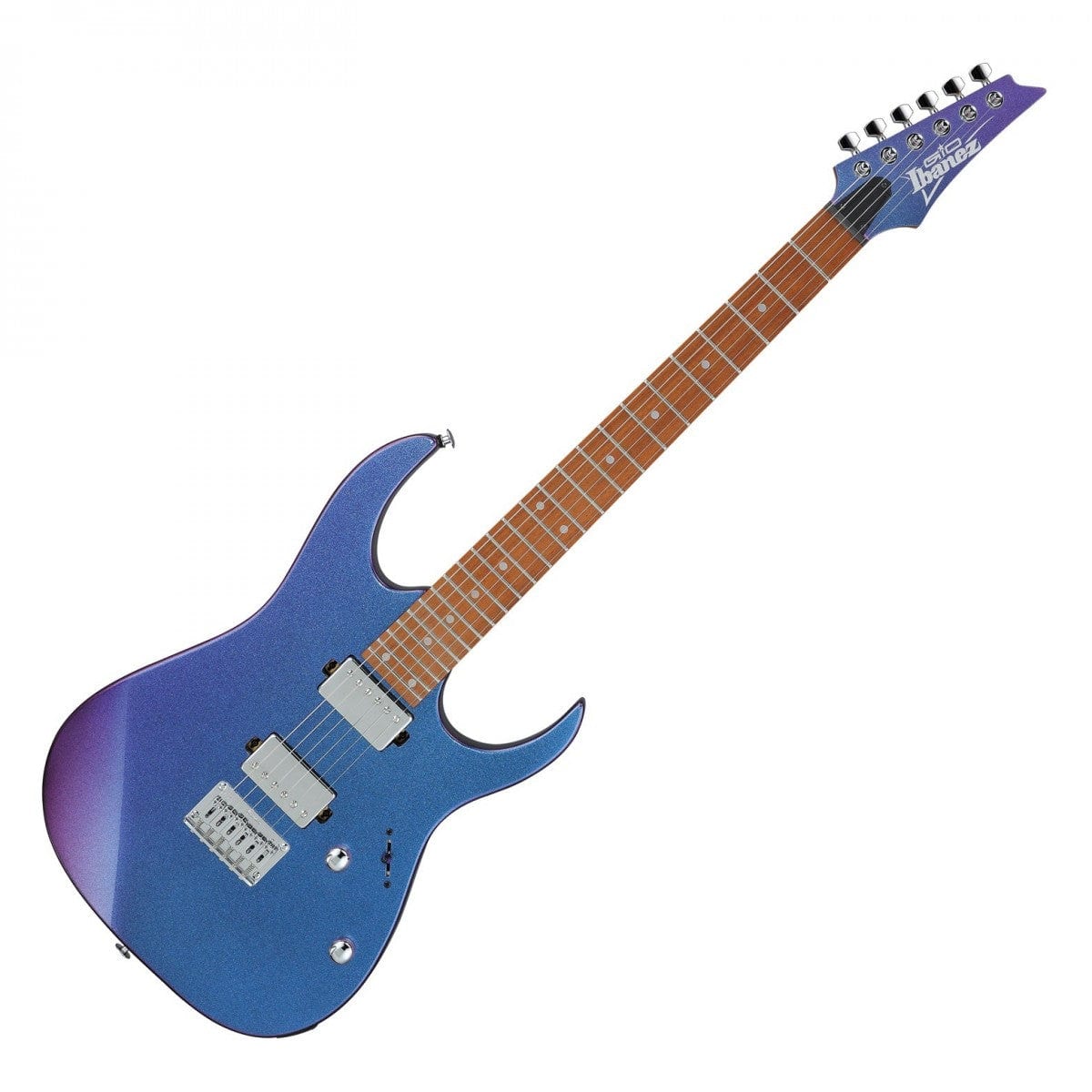 B Stock Ibanez GRG121SP BMC Blue Metal Chameleon Guitar