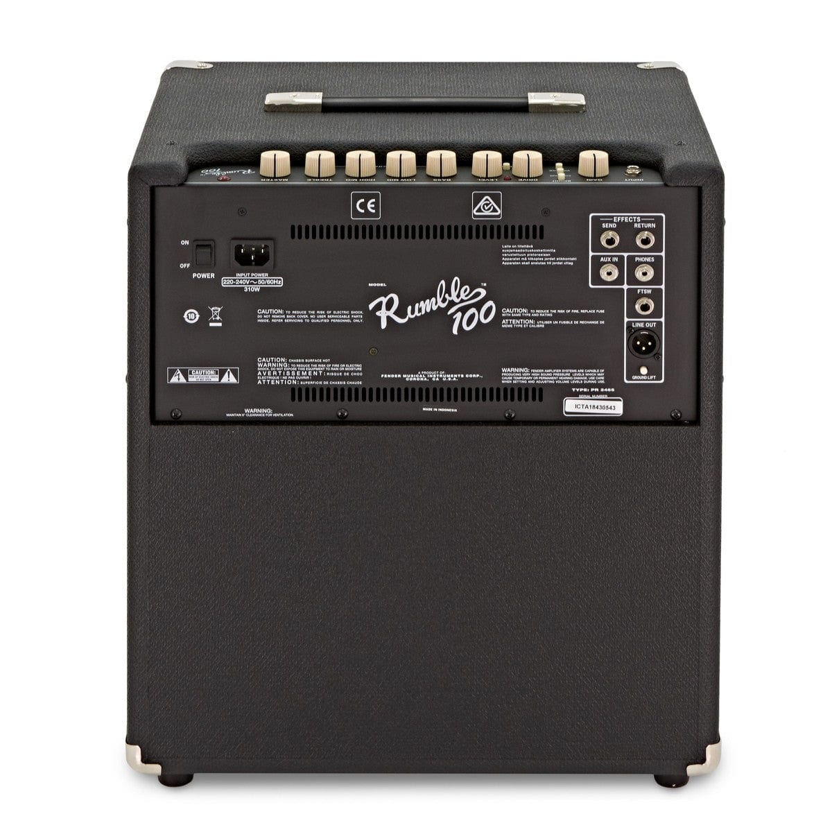 Fender Rumble 100 V3 Bass Amp