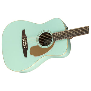 Fender California Series Malibu Player Aqua Splash Acoustic Guitar