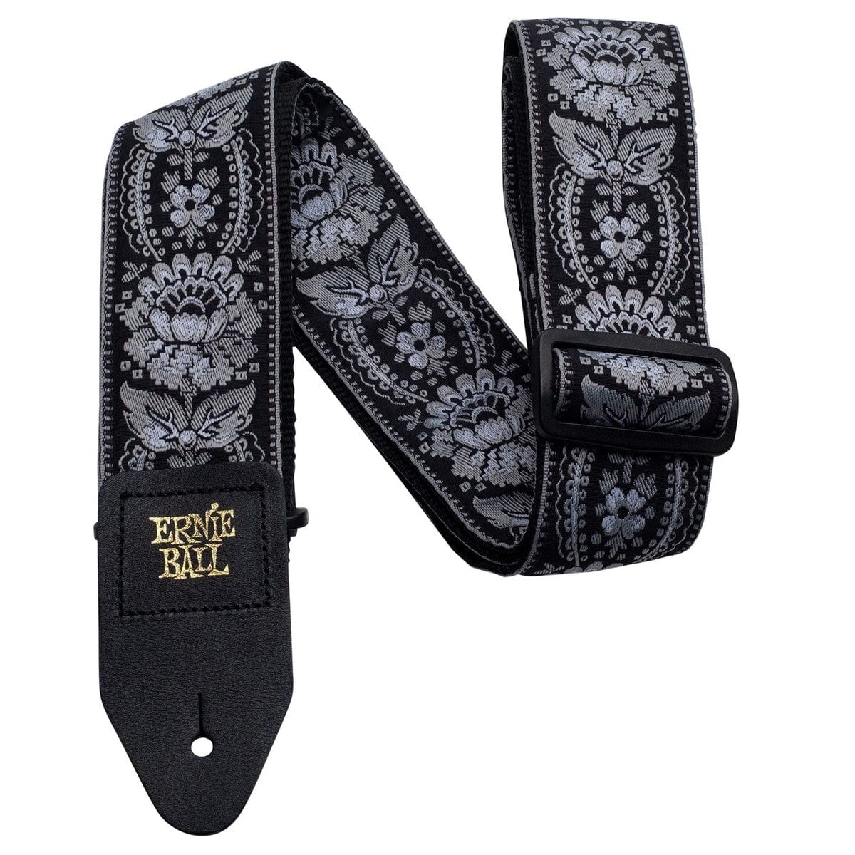 Ernie Ball Jacquard Guitar Strap Silver Orleans
