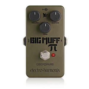 Electro Harmonix Green Russian Big Muff Distortion Guitar Pedal