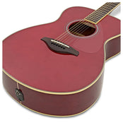 Yamaha FS-TA TransAcoustic Guitar Ruby Red