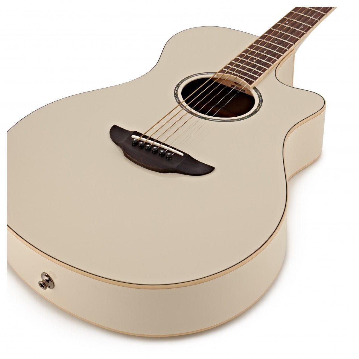 Yamaha APX600VW Electro Acoustic Guitar Vintage White | Bonners Music