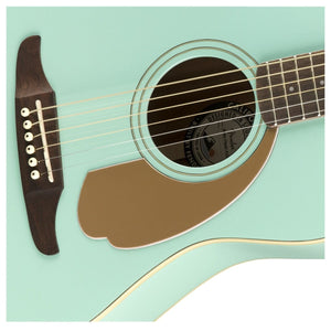 Fender California Series Malibu Player Aqua Splash Acoustic Guitar
