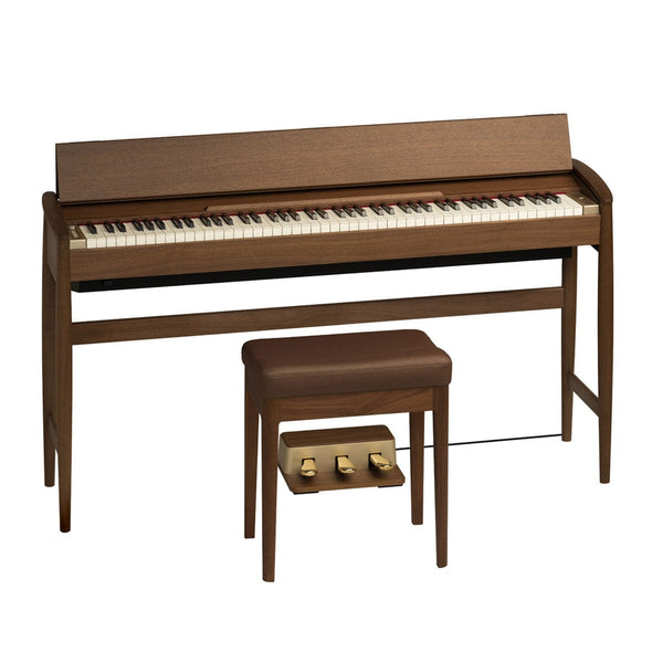 Roland Kiyola KF10 Artisan Digital Piano With Solid Wood Cabinet; Walnut