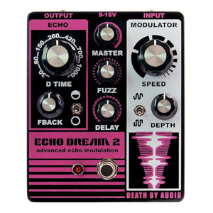 Death By Audio Echo Dream II Modulated Delay Echo Effects Pedal