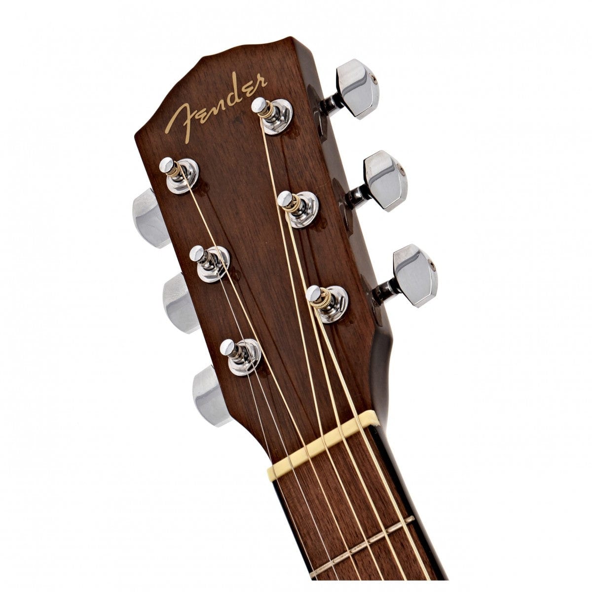 Fender CD-60S Left Hand Walnut Natural Acoustic Guitar