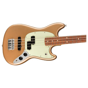 Fender Player Series Mustang Bass PJ Pau Ferro Firemist Gold