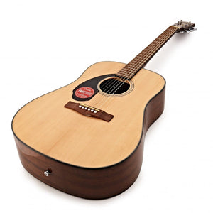 Fender CD-60S Left Hand Walnut Natural Acoustic Guitar