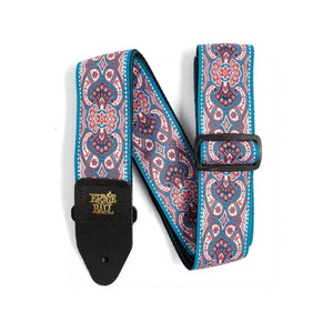 Ernie Ball Jacquard Guitar Strap Pink Paisley