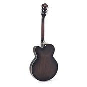 Ibanez Artcore AF55 TKF Trans Black Flat Guitar