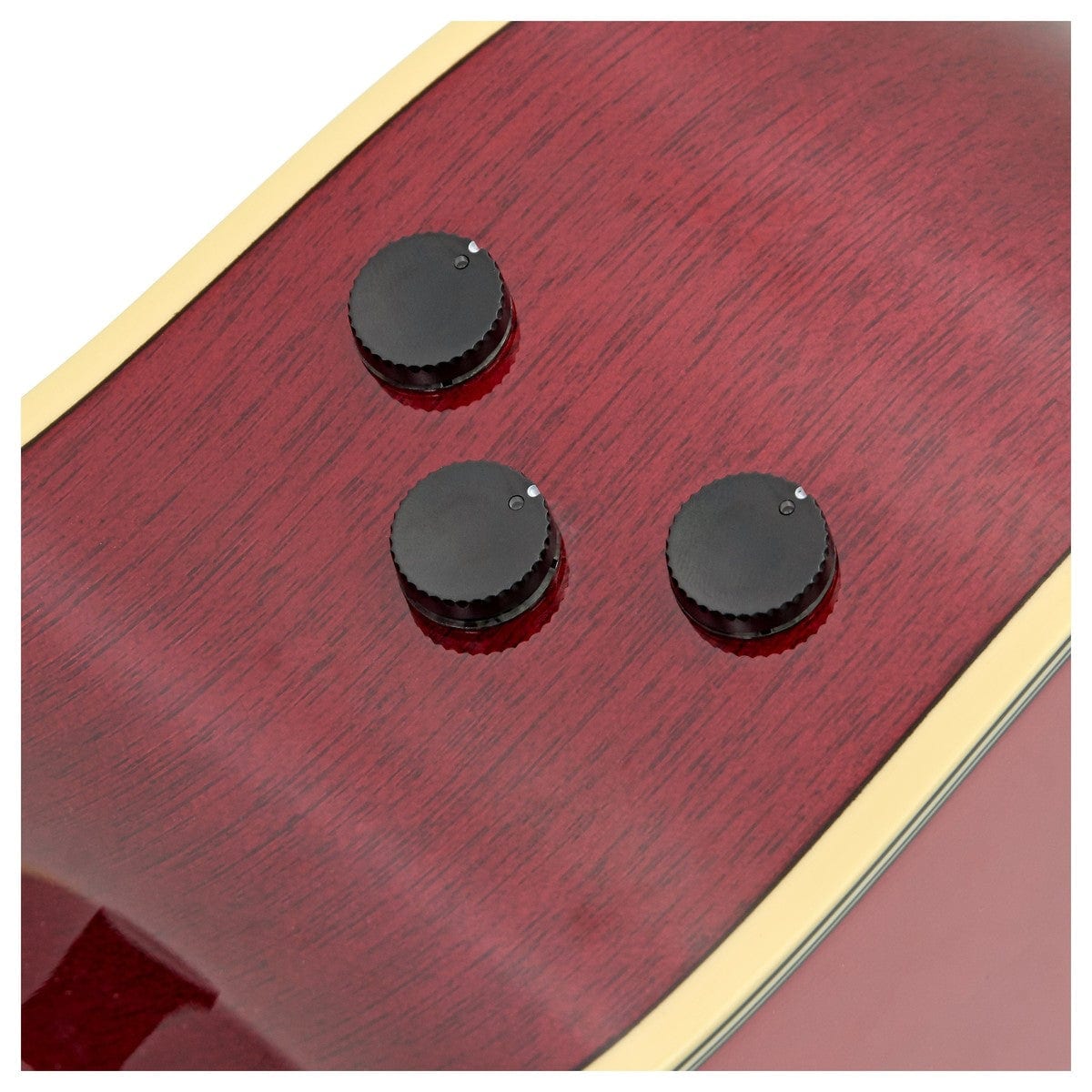 Yamaha FS-TA TransAcoustic Guitar Ruby Red