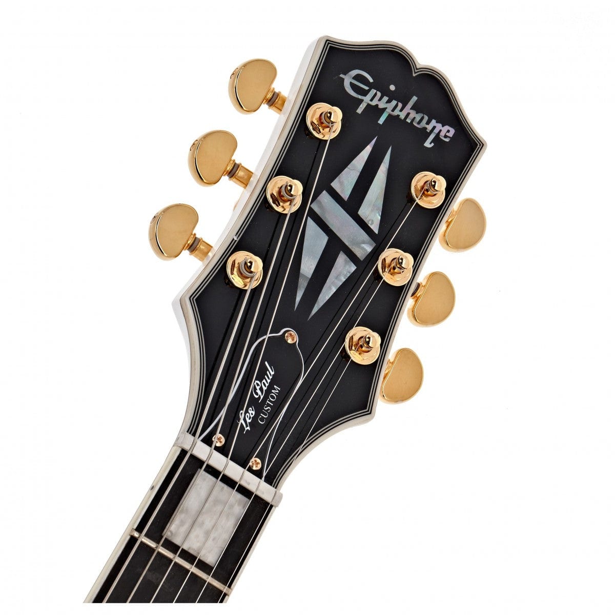 Epiphone Les Paul Custom; Alpine White | Bonners Music