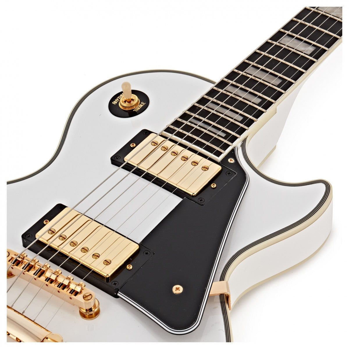Epiphone Les Paul Custom; Alpine White | Bonners Music