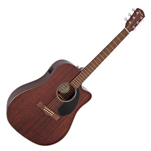 Fender CD-60SCE Walnut All Mahogany Electro Acoustic Guitar