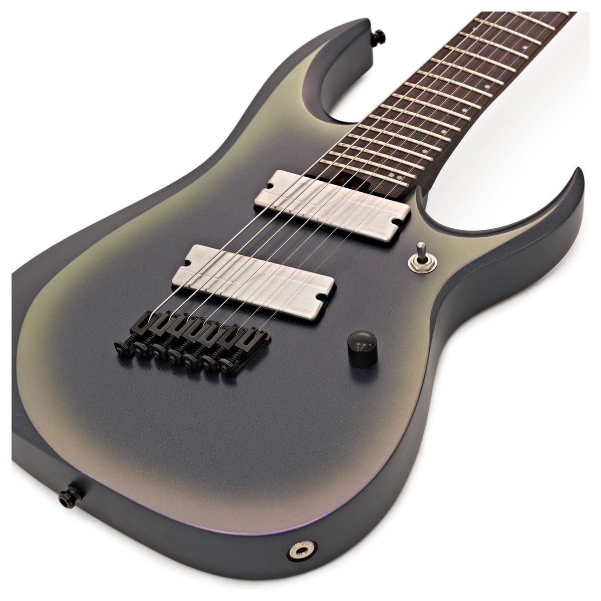Ibanez RGD71ALMS-BAM Axion Label Multiscale 7 String Black Aurora Burst Matte Electric Guitar