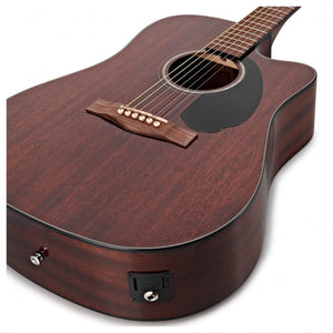 Fender CD-60SCE Walnut All Mahogany Electro Acoustic Guitar
