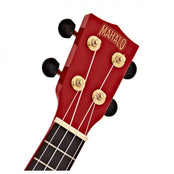 Mahalo 2511RD Rainbow Ukulele MR1 Red