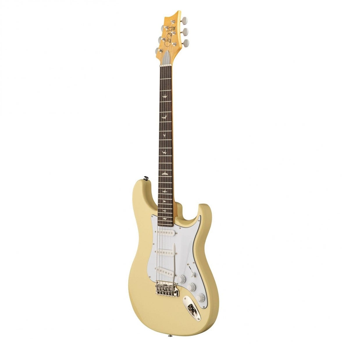 PRS SE John Mayer Silver Sky Moon White Guitar