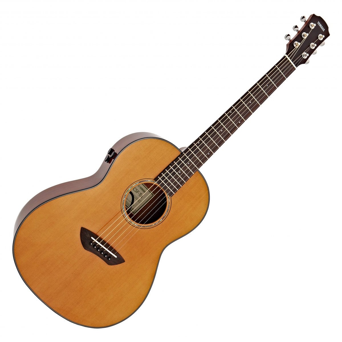 Yamaha CSF-TA Trans Acoustic Parlor Guitar Vintage Natural