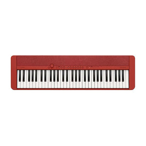 Casio CT-S1 Red Piano Bundle with WU-BT10 Bluetooth Adaptor