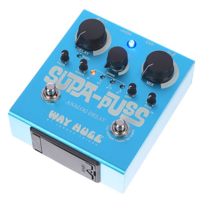 Way Huge Supa-Puss Analog Delay Guitar Effects Pedal | Bonners Music
