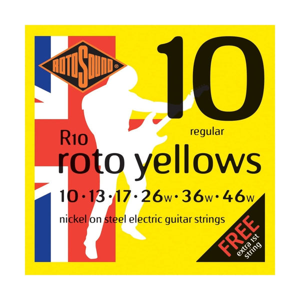 Rotosound R10 Roto Yellow Set