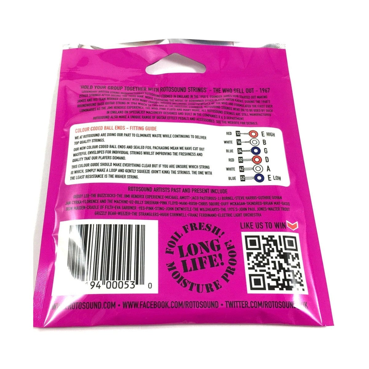 Rotosound R12 Roto Purples