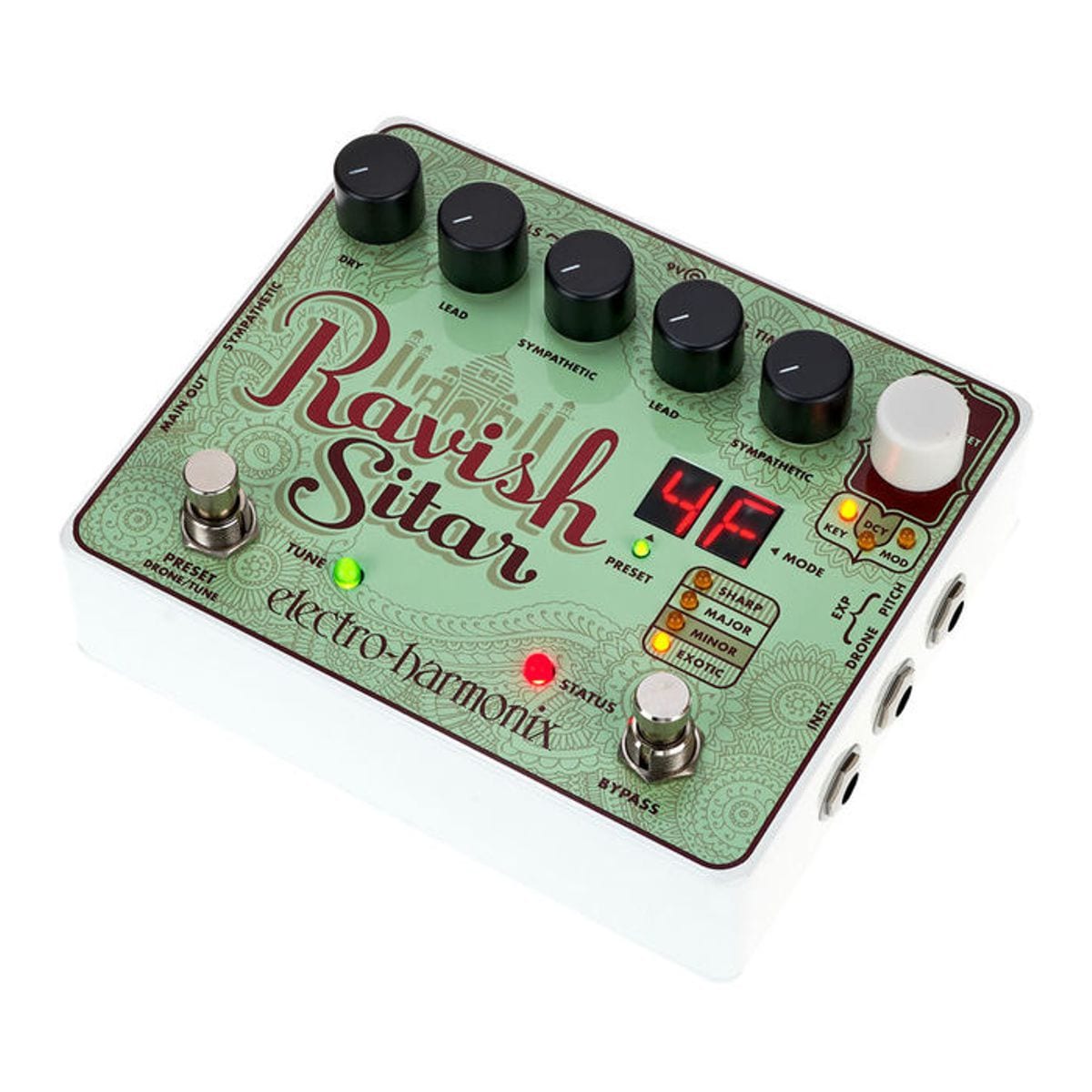 Electro Harmonix Ravish Sitar Guitar Effects Pedal